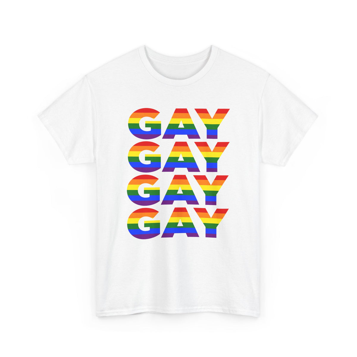 Gay Gay Gay Unisex Heavy Cotton Tee